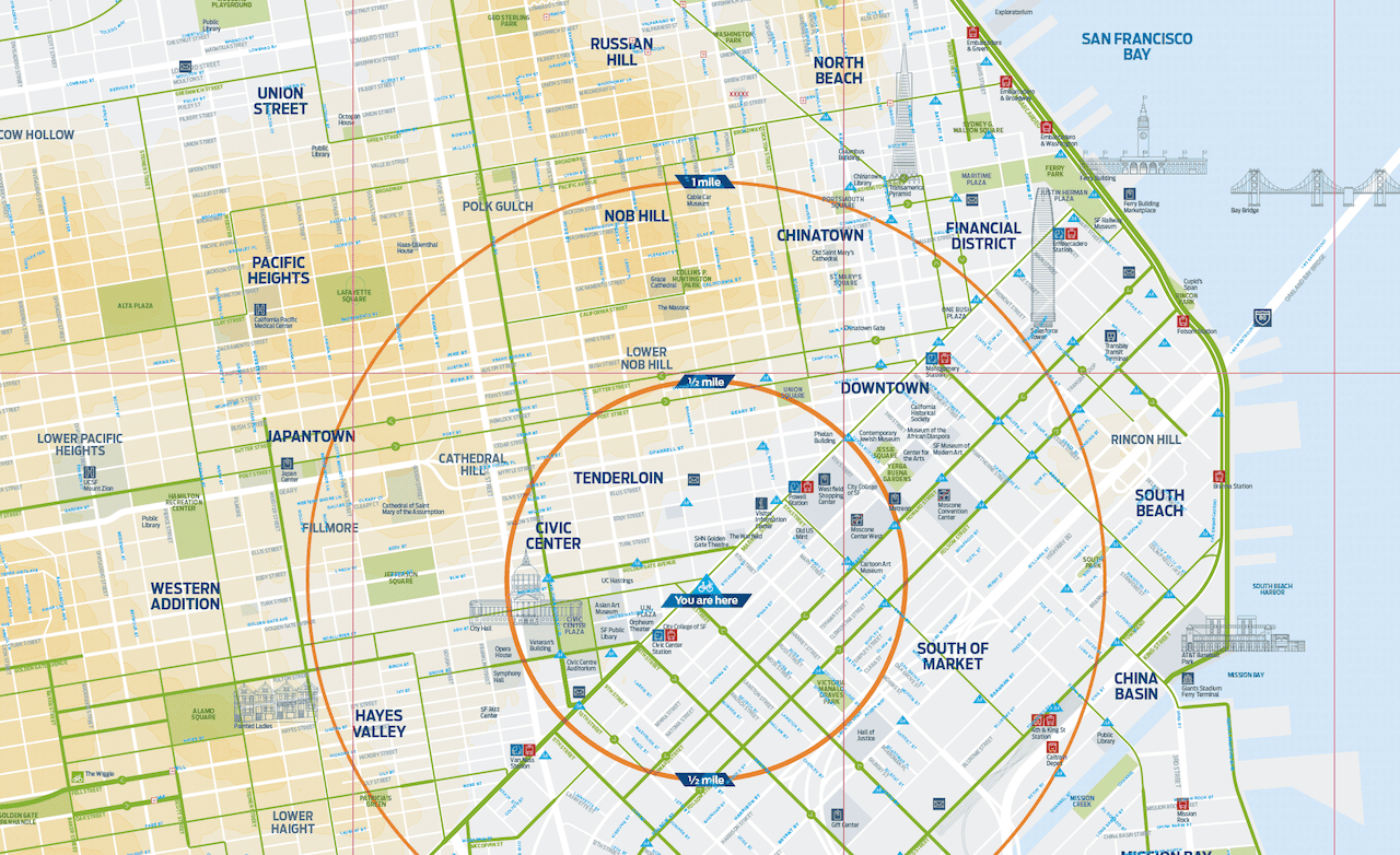 Extract from the map development