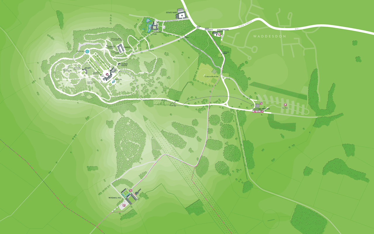 Full extent of the visitor map